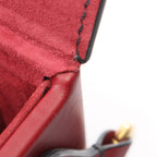 Dior Shoulder Bag Addict Small Box Red Leather — view 5