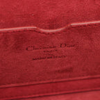 Dior Shoulder Bag Addict Small Box Red Leather — view 4
