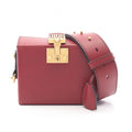 Dior Shoulder Bag Addict Small Box Red Leather