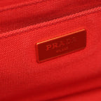 Prada Tote Canapa 2-Way Red Black Canvas Mini — view 4