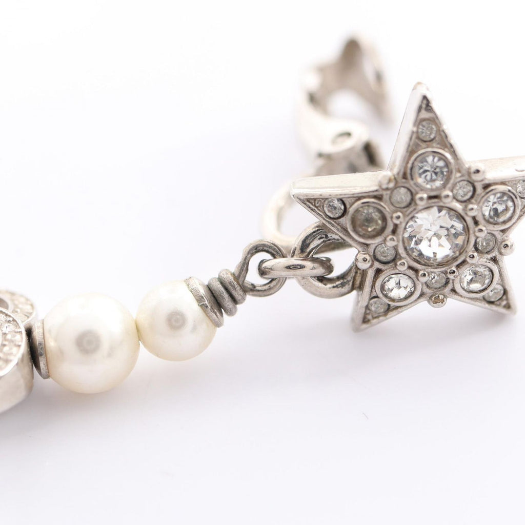 Chanel Earrings CC Logo Star Swing Stainless Steel — view 7
