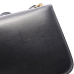Saint Laurent Paris Shoulder Bag Carre Satchel Black Leather — view 5