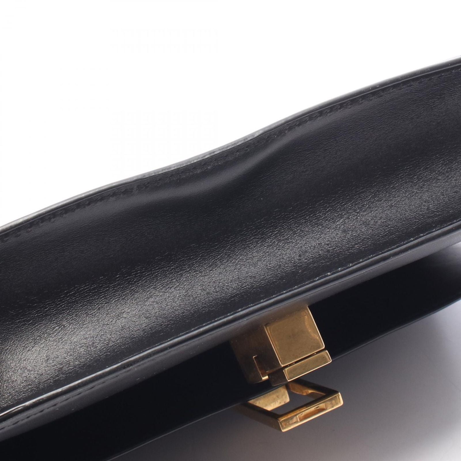Saint Laurent Paris Shoulder Bag Carre Satchel Black Leather — view 7