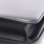 Saint Laurent Paris Shoulder Bag Carre Satchel Black Leather — view 6