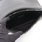 Dior Waist Bag Saddle Oblique Navy Black Canvas Leather — view 3
