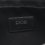 Dior Waist Bag Saddle Oblique Navy Black Canvas Leather — view 4