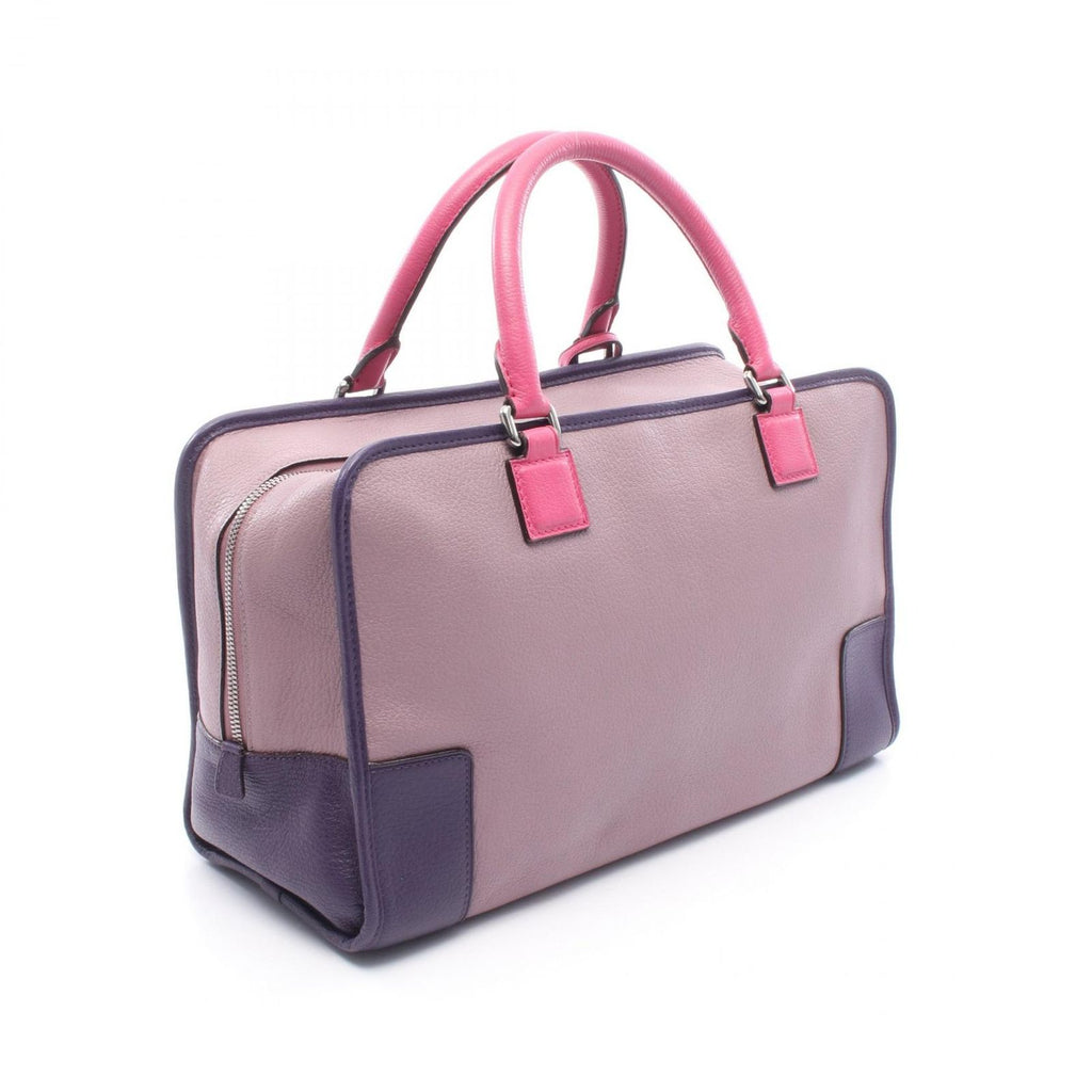 Loewe Handbag Amazona 35 Purple Pink Leather — view 2