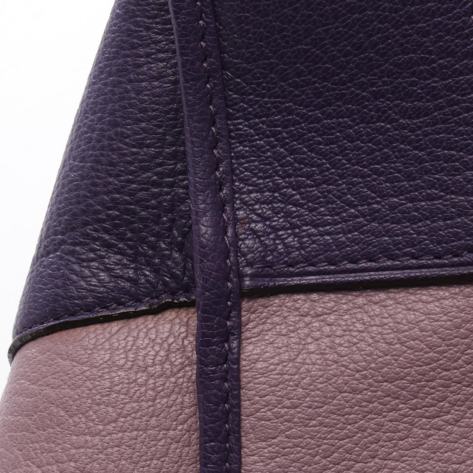 Loewe Handbag Amazona 35 Purple Pink Leather — view 7