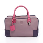 Loewe Handbag Amazona 35 Purple Pink Leather