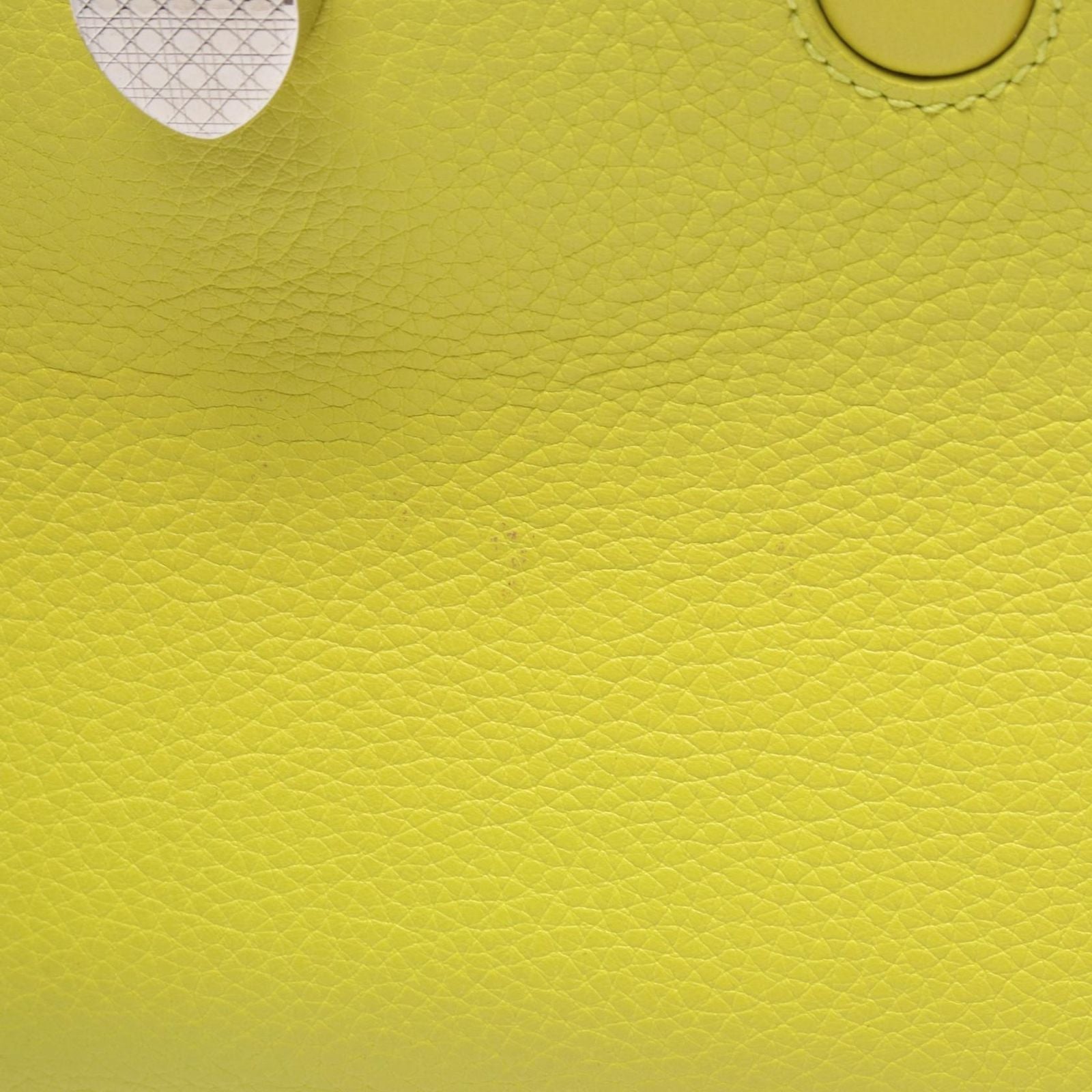 Dior Handbag Ever 2-Way Yellow Leather Mini — view 5
