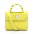 Dior Handbag Ever 2-Way Yellow Leather Mini