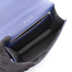 Dior Shoulder Bag Ama Blue Leather Diorama Chain — view 3