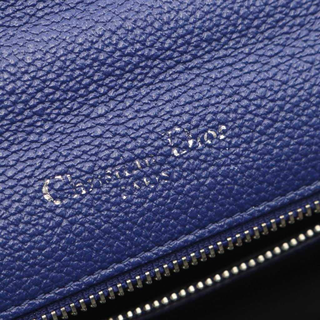 Dior Shoulder Bag Ama Blue Leather Diorama Chain — view 4