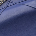 Dior Shoulder Bag Ama Blue Leather Diorama Chain — view 7
