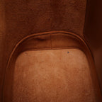 Celine Shoulder Bag Small Bucket Cuile Triomphe Brown Leather — view 5
