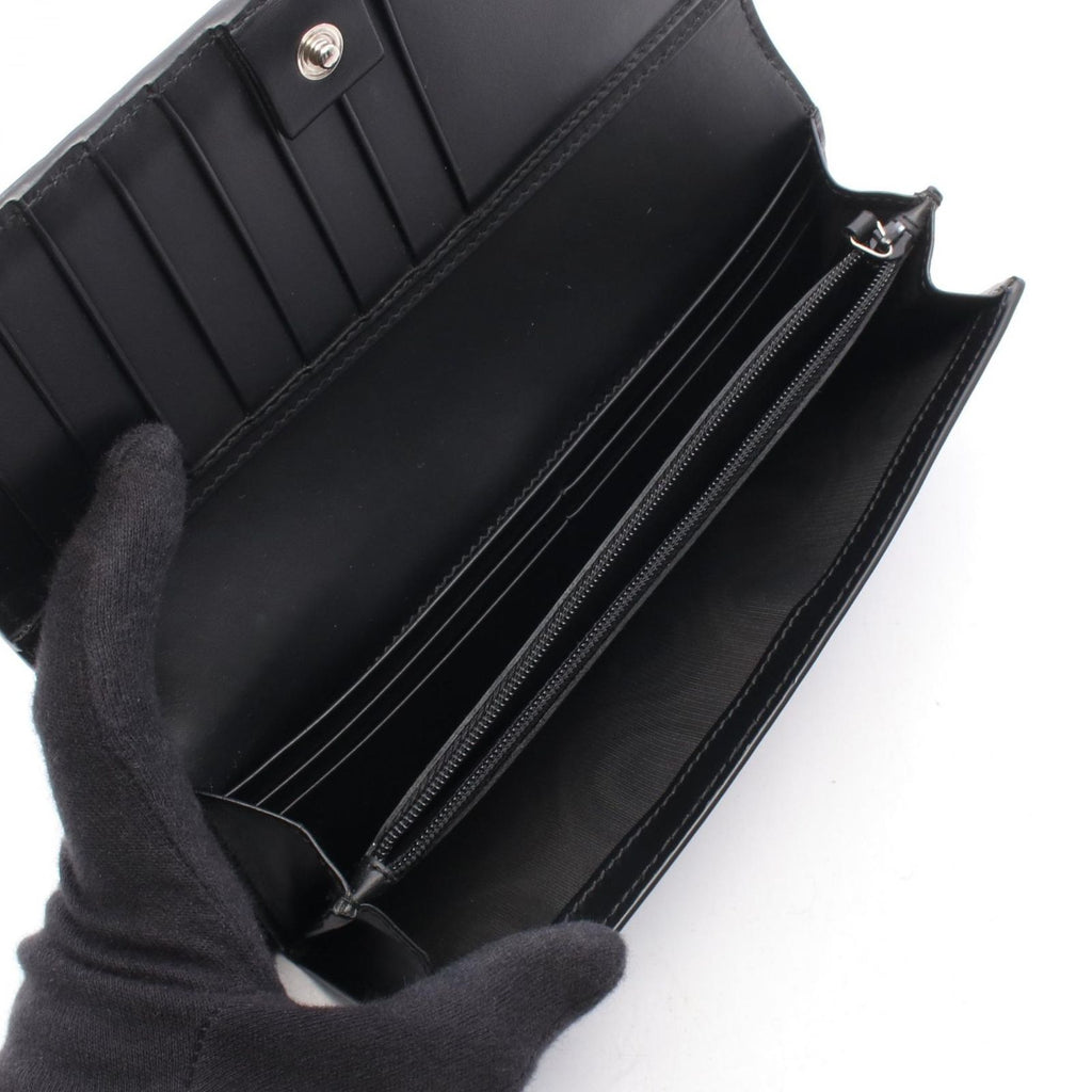 Gucci Bifold Wallet Dorian Guccissima Black Leather — view 4