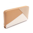 Loewe Round Wallet Puzzle Zip Around Camel Beige Ivory Leather — view 2