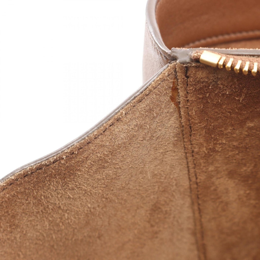 Celine Tote Trifold Brown Leather — view 5