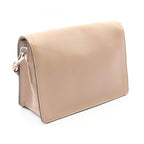 Prada Shoulder Bag Glace'calf Light Beige Leather — view 2