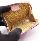 Hermes Coin Case Compact Mini Silk in Mauve Sylvestre Leather Calf Azap in — view 3