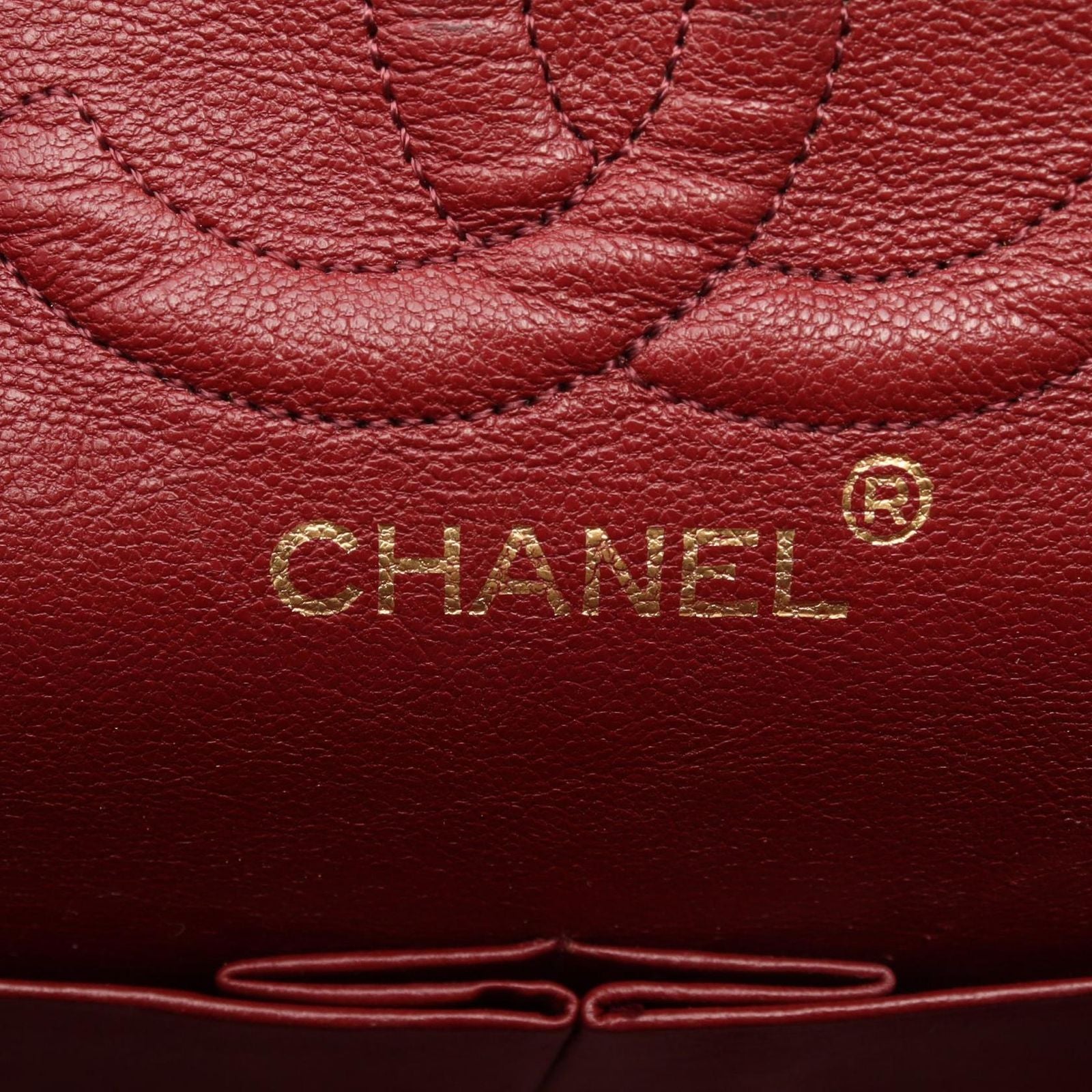 Chanel Shoulder Bag Quilted Double Flap Black Lambskin Chain — view 4