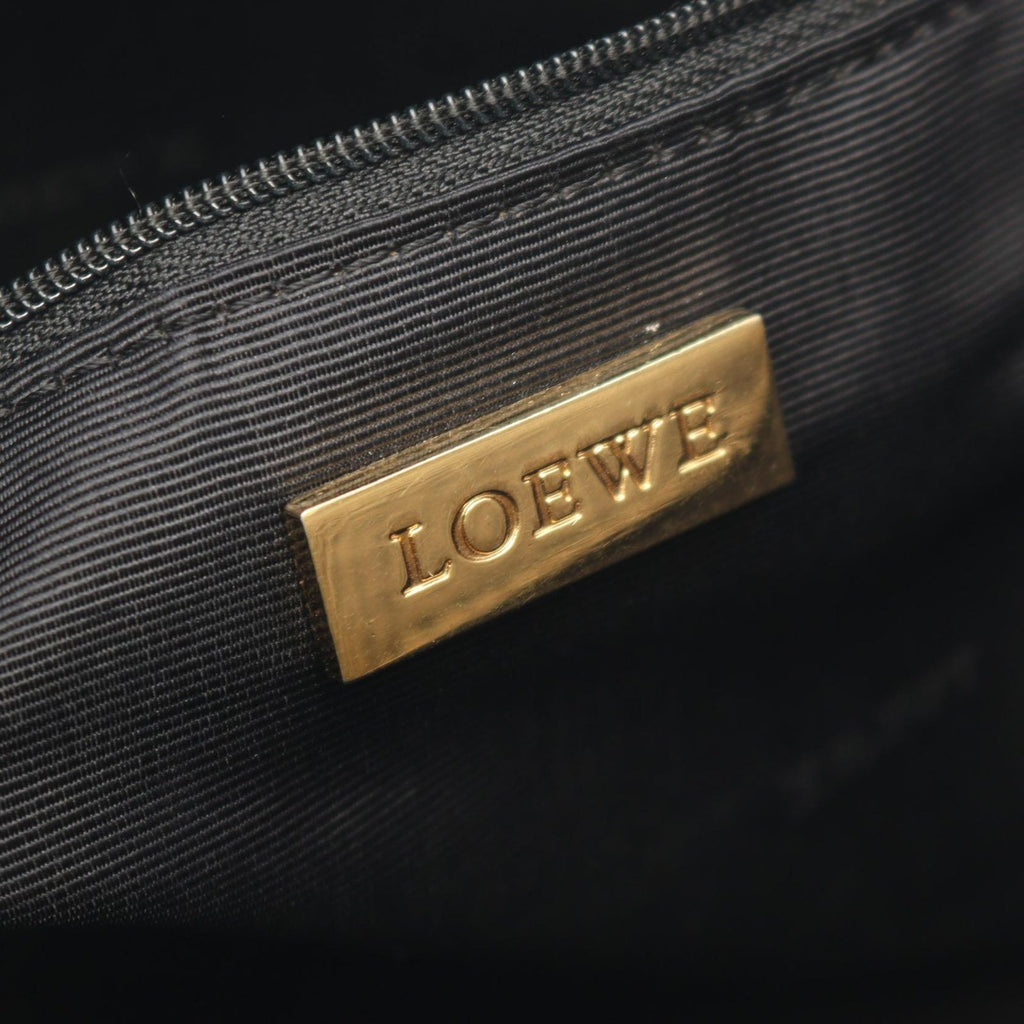 Loewe Handbag Amazona Justa Blanc de Leather — view 4