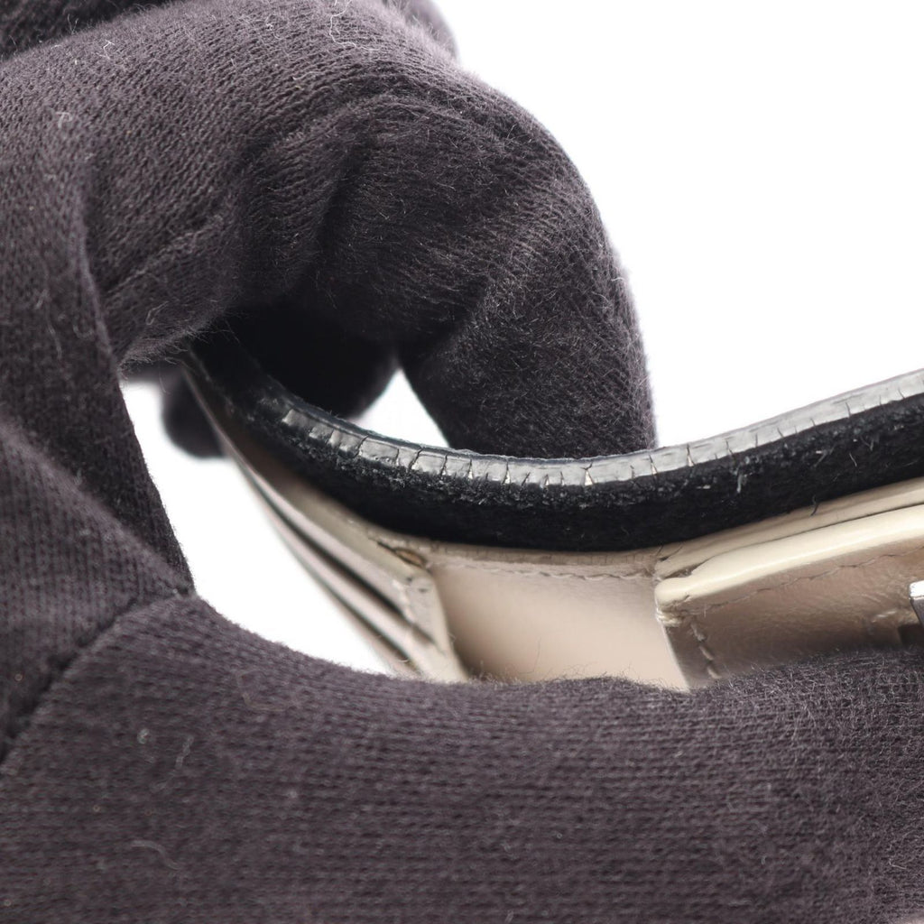 Celine Bifold Wallet Strap Multi Function Black Ivory Leather — view 9
