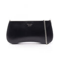 Prada Shoulder Bag Sydney Black Leather Chain