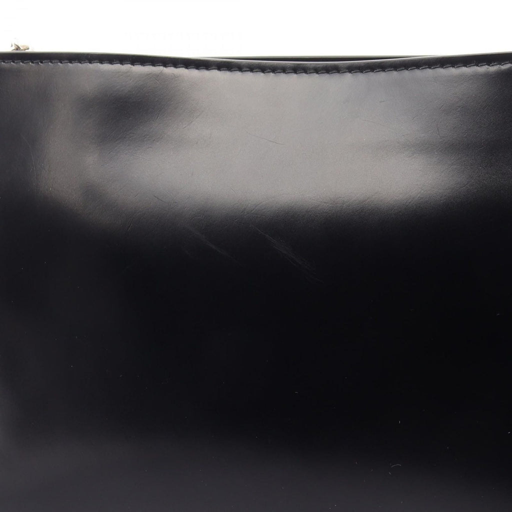 Prada Shoulder Bag Sydney Black Leather Chain
