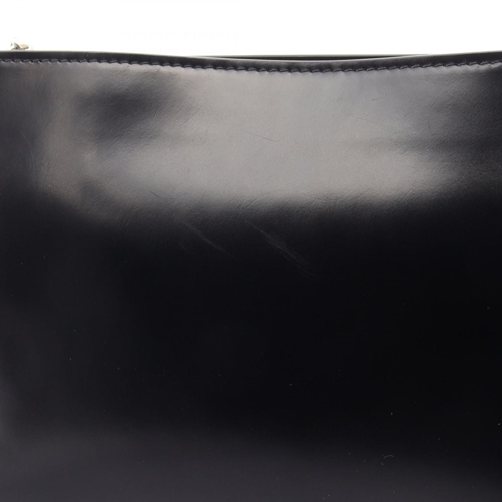 Prada Shoulder Bag Sydney Black Leather Chain