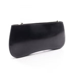 Prada Shoulder Bag Sydney Black Leather Chain