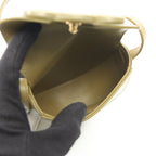 Celine Shoulder Bag Mini Besace Cuir Triomphe Pistachio Green Leather — view 3