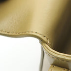 Celine Shoulder Bag Mini Besace Cuir Triomphe Pistachio Green Leather — view 8