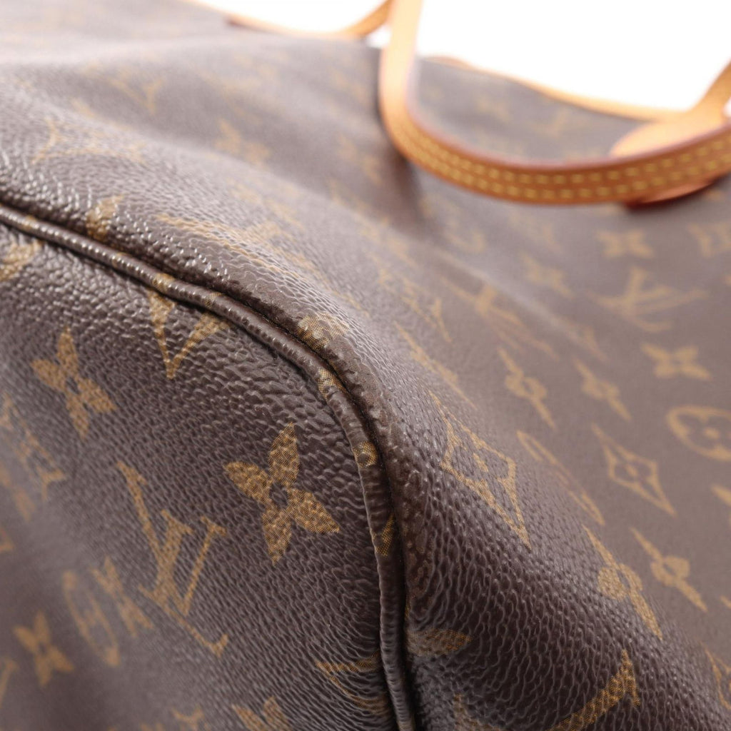 Louis Vuitton Tote Neverfull MM Pivoine Canvas Leather — view 7
