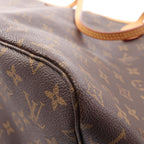 Louis Vuitton Tote Neverfull MM Pivoine Canvas Leather — view 7