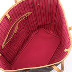 Louis Vuitton Tote Neverfull MM Pivoine Canvas Leather — view 3