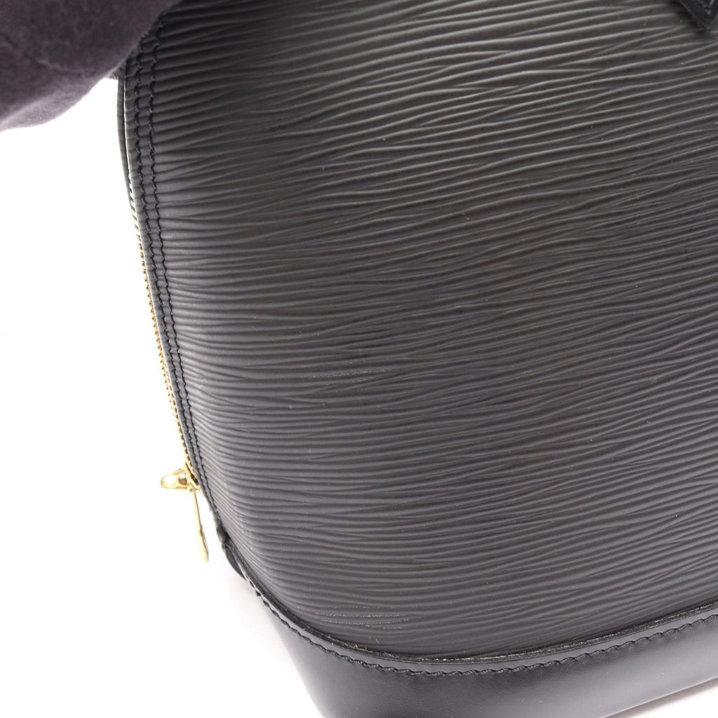 Louis Vuitton Handbag Alma Noir Leather — view 7