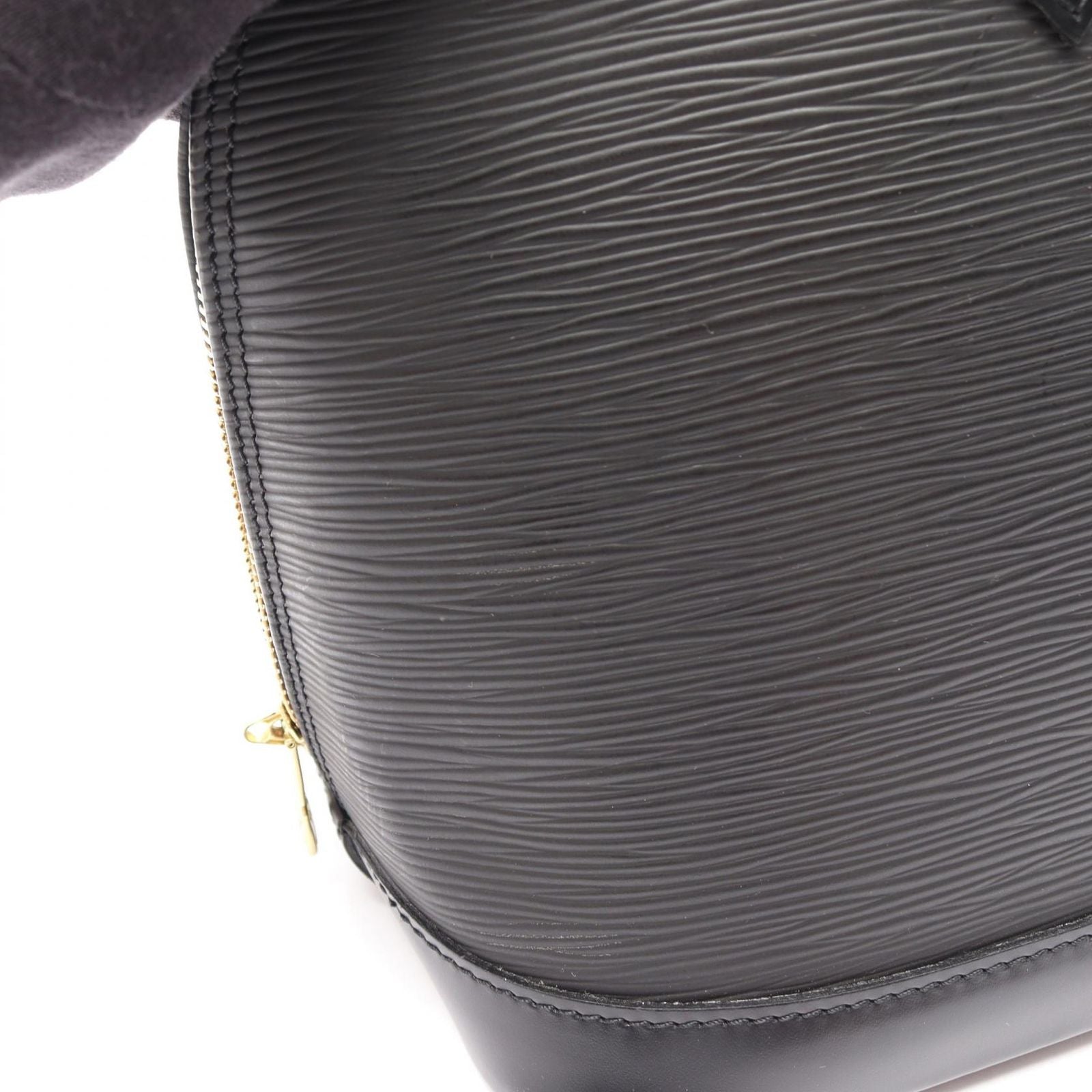 Louis Vuitton Handbag Alma Noir Leather — view 7