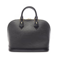 Louis Vuitton Handbag Alma Noir Leather