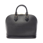 Louis Vuitton Handbag Alma Noir Leather