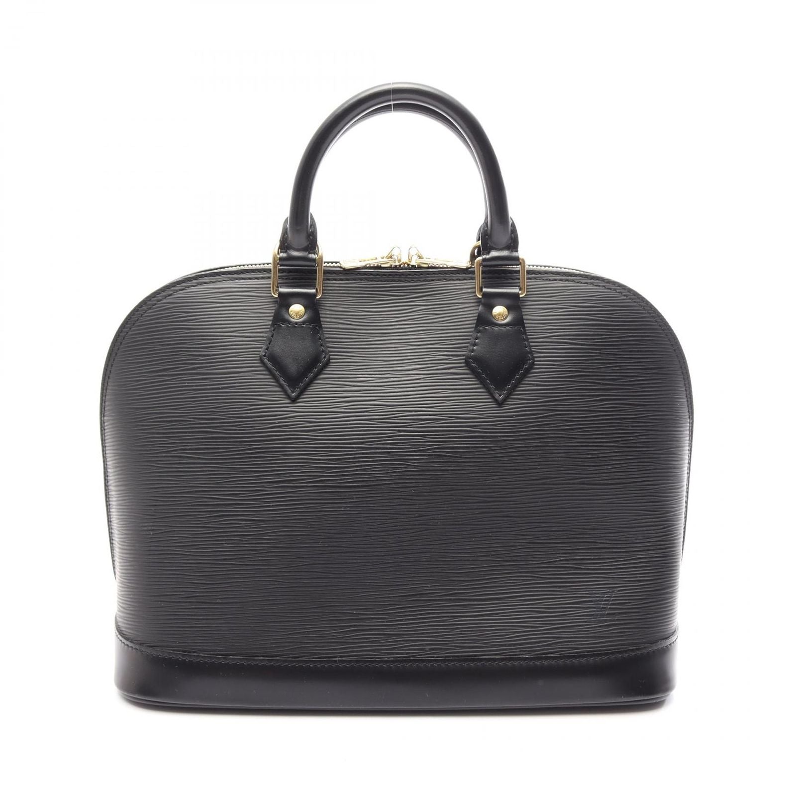 Louis Vuitton Handbag Alma Noir Leather