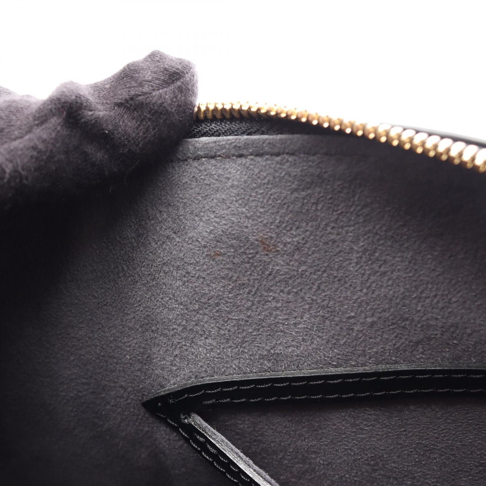 Louis Vuitton Handbag Alma Noir Leather — view 6