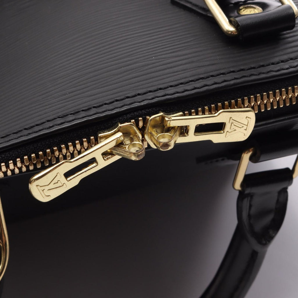 Louis Vuitton Handbag Alma Noir Leather — view 5