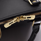 Louis Vuitton Handbag Alma Noir Leather — view 5