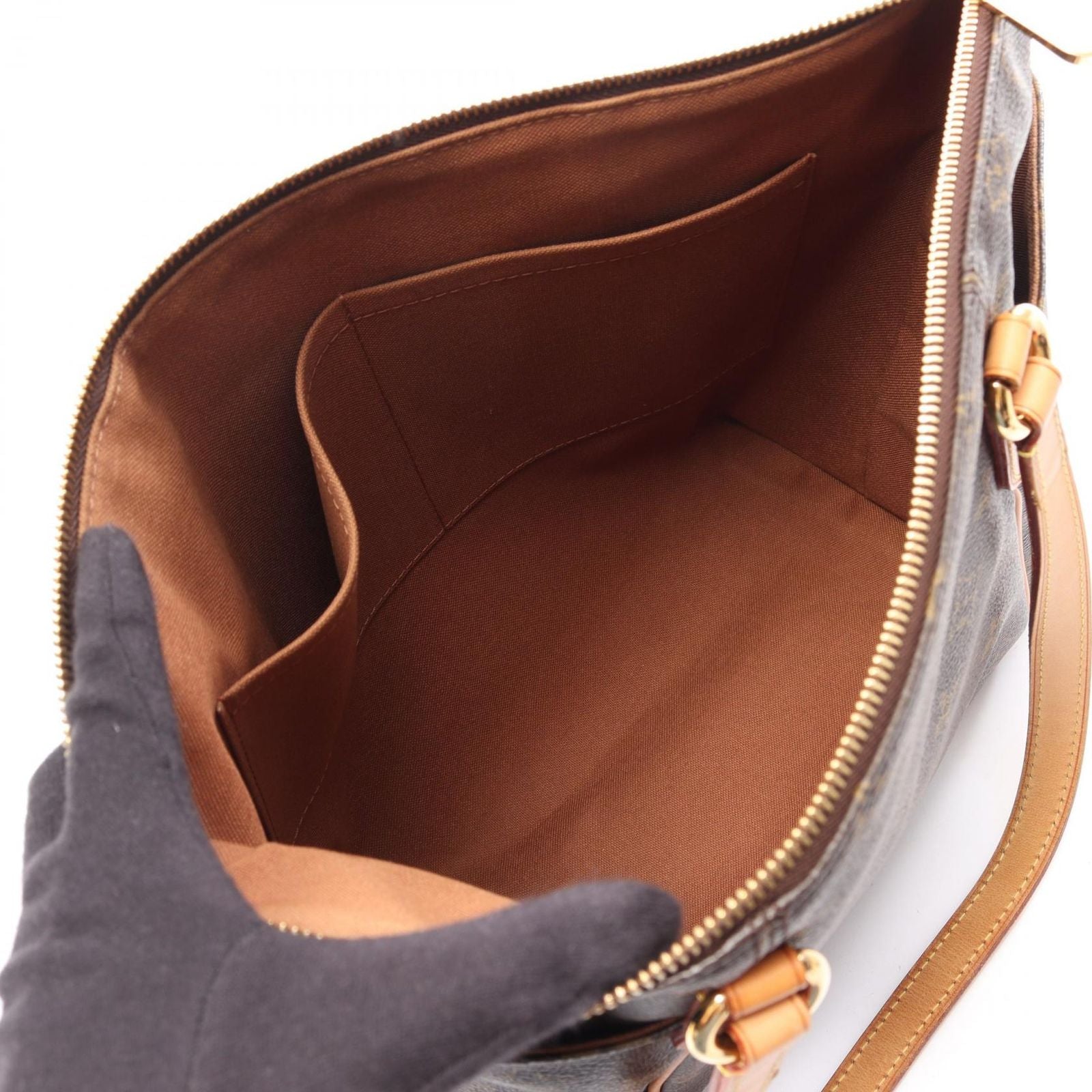 Louis Vuitton Tote Totally PM Canvas Leather — view 3