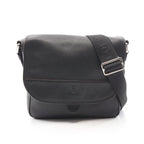 Loewe Shoulder Bag Anagram Black Leather