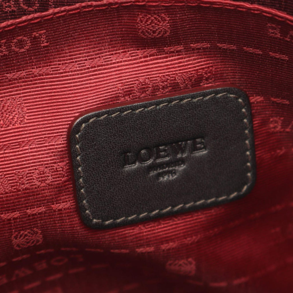 Loewe Shoulder Bag Anagram Black Leather — view 4