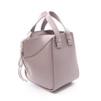 Loewe Handbag Hammock Bag Compact 2-Way Lavender White Leather