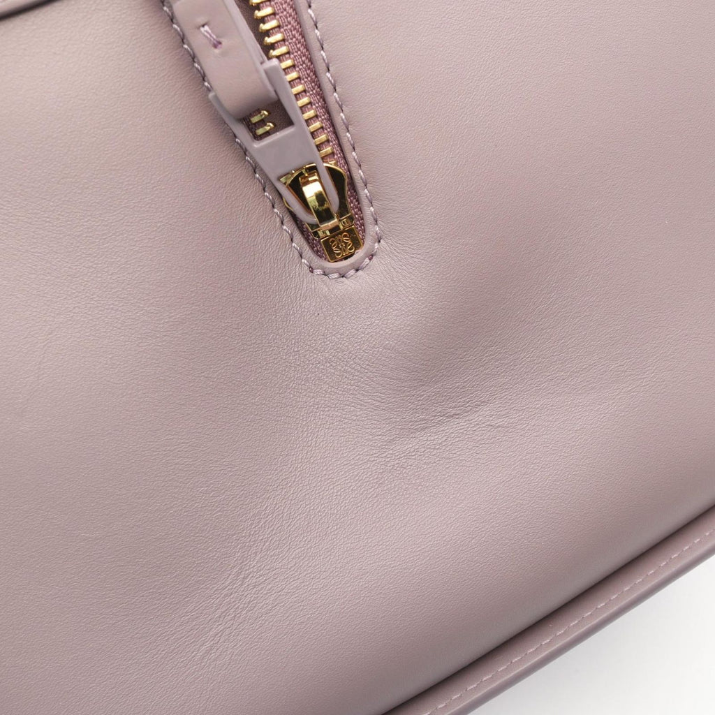 Loewe Handbag Hammock Bag Compact 2-Way Lavender White Leather