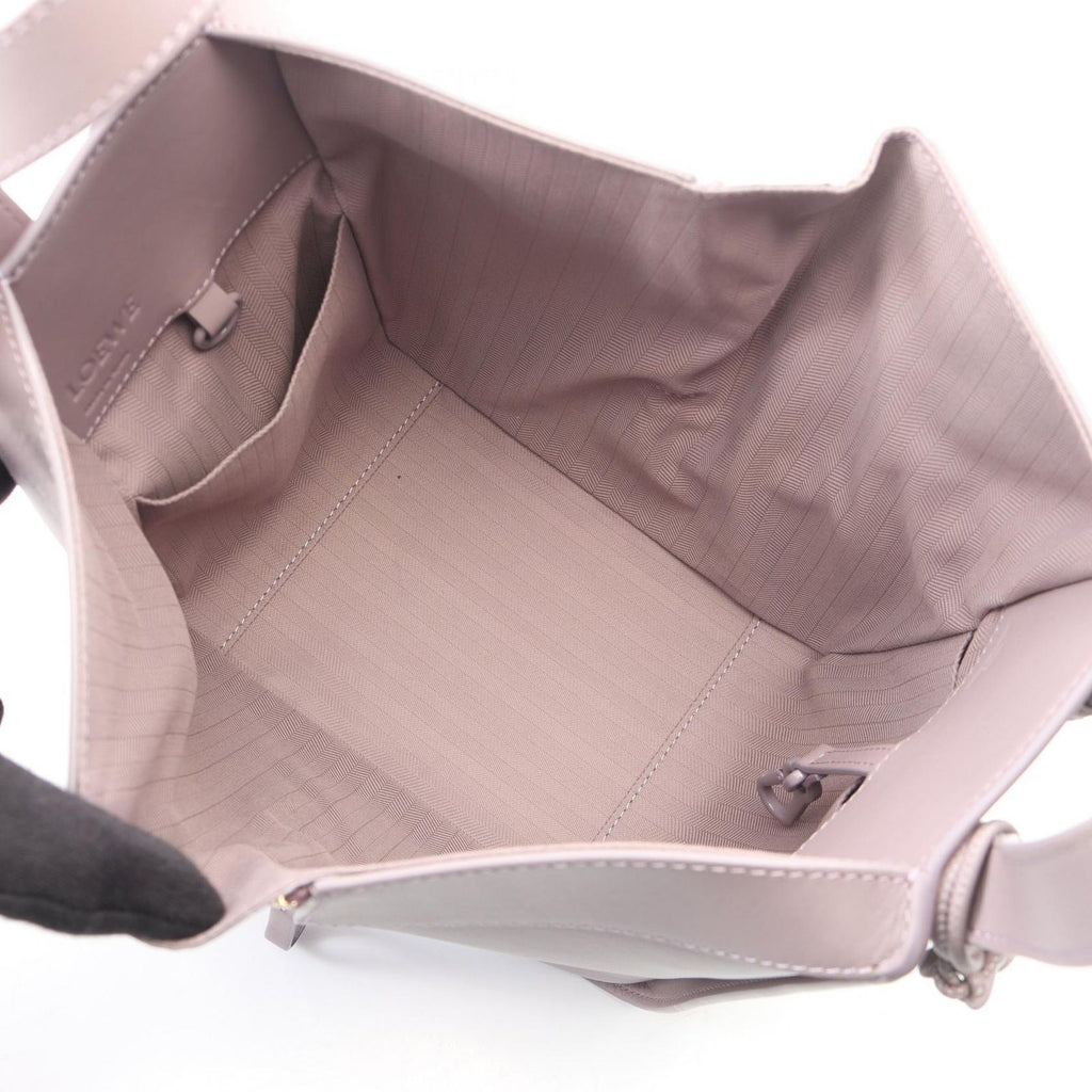 Loewe Handbag Hammock Bag Compact 2-Way Lavender White Leather